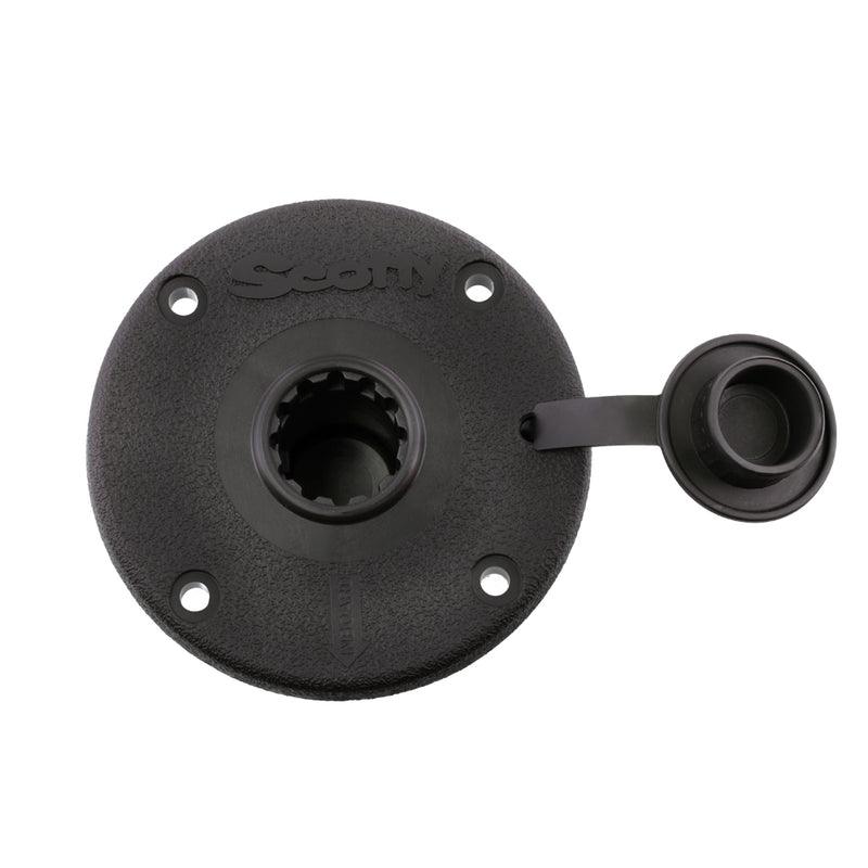 Scotty 344 Round Flush Deck Mount