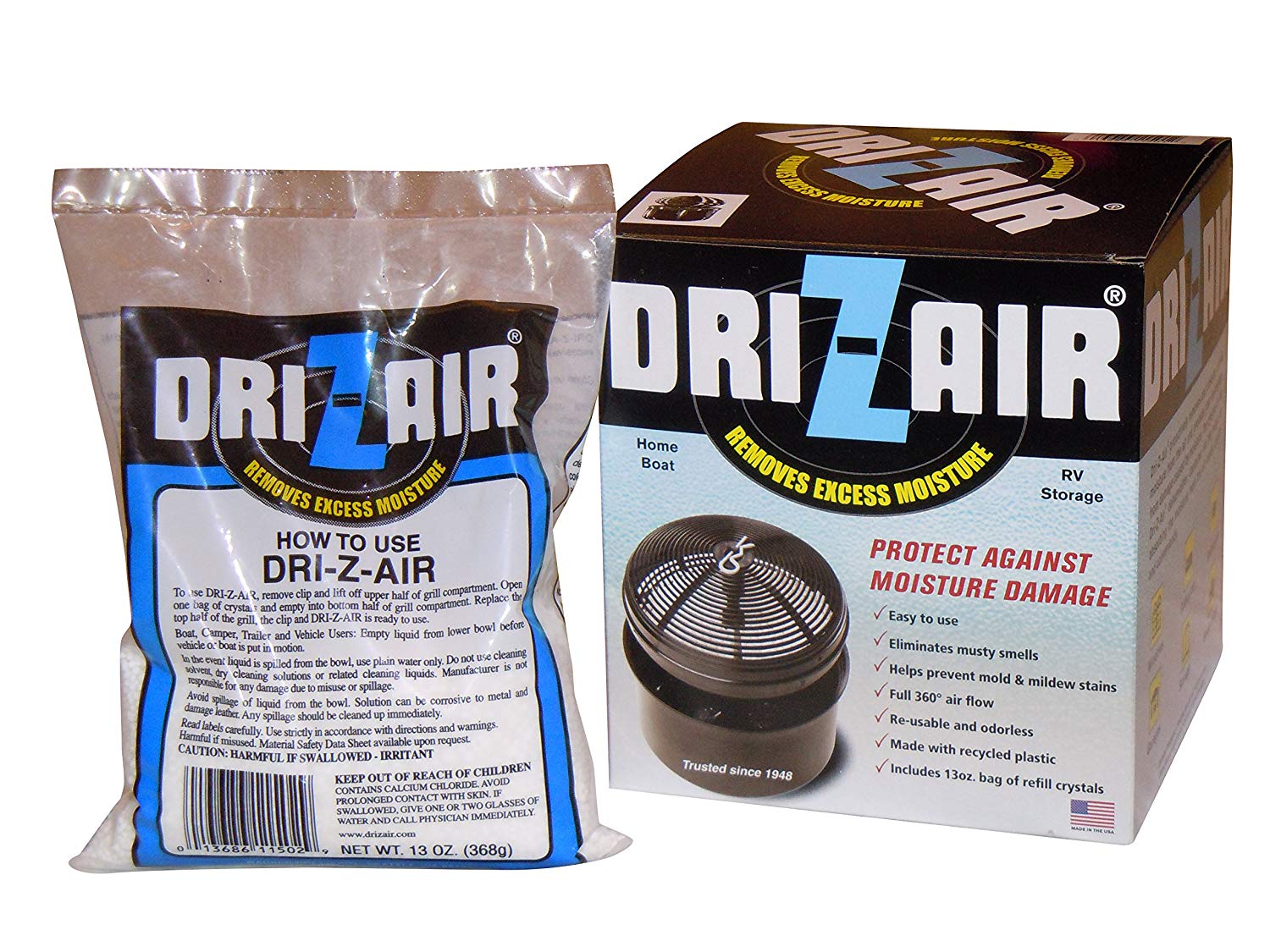 DRI-Z-AIR COMPLETE UNIT WITH CRYSTALS