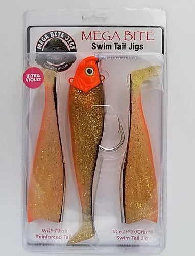 bite light fishing lure for sale Lighthouse Mega Bite Swim Tail 14oz