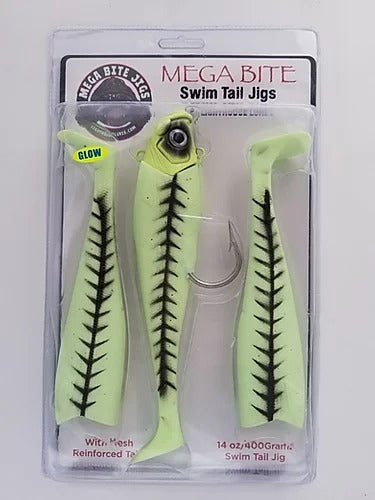1 piece of green nylon multi-functional lure fishing accessories