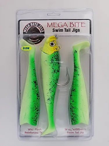 bite light fishing lure for sale Lighthouse Mega Bite Swim Tail 14oz