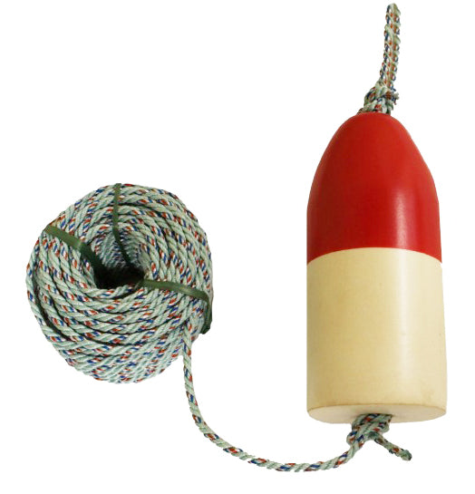 5x11 Red/White Float with 5/16" Danline Rope