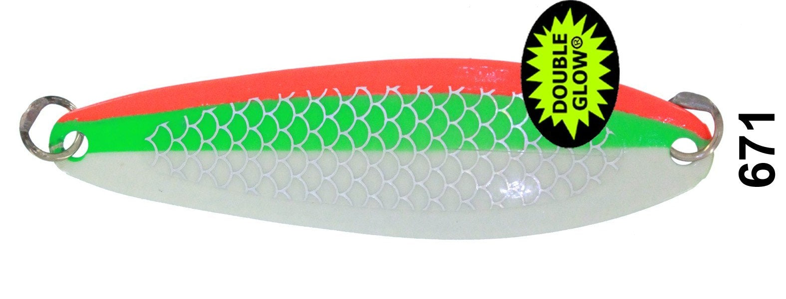 bob marley fishing lure Silver Horde Kingfisher Spoons #3.5