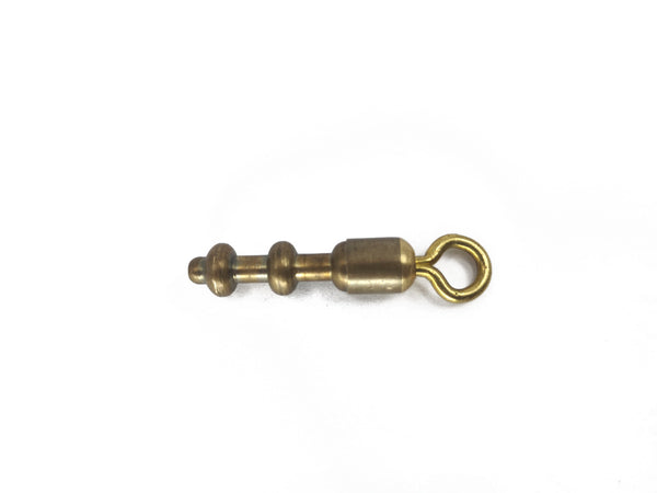 Brass Swivel Eye Tubing Connector - each