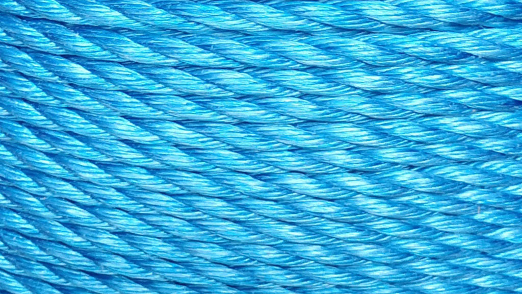 Blue Hawk 0.375-in x 100-ft Braided Polypropylene Rope (By-the-Roll) in the  Rope (By-the-Roll) department at