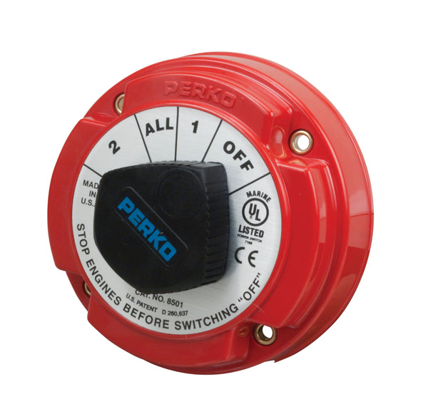 PERKO 8501-DP BATTERY SWITCH 4 POS