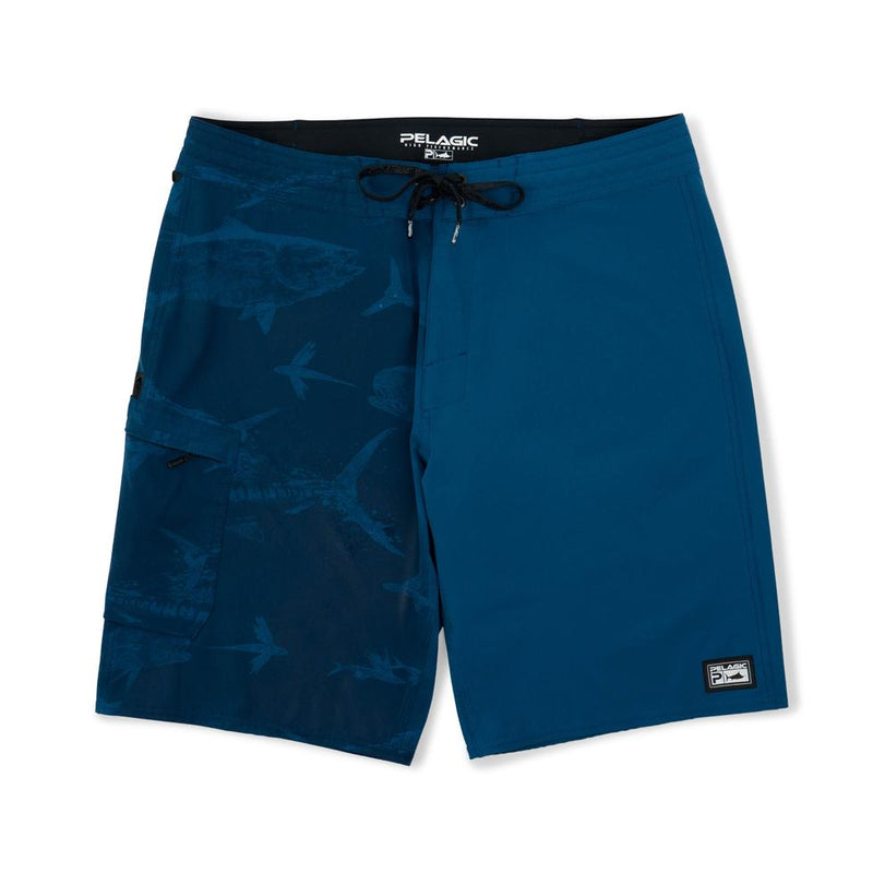 Pelagic Blue Water Fishing Shorts - Gyotaku