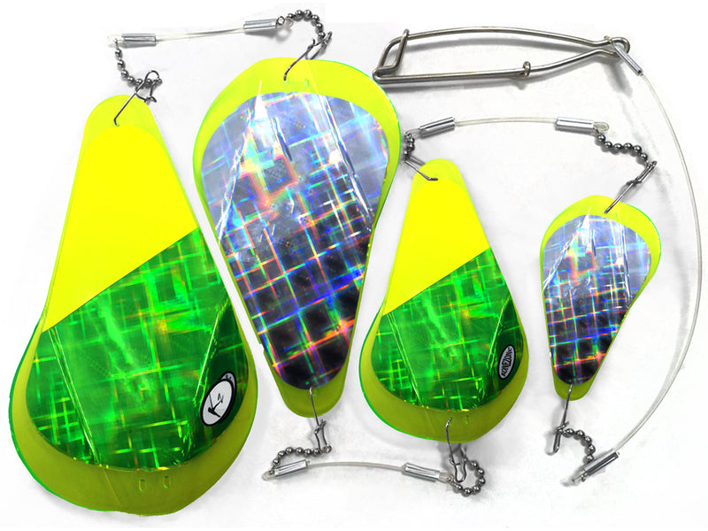 KoneZone Daisy Chain Fishing Flashers