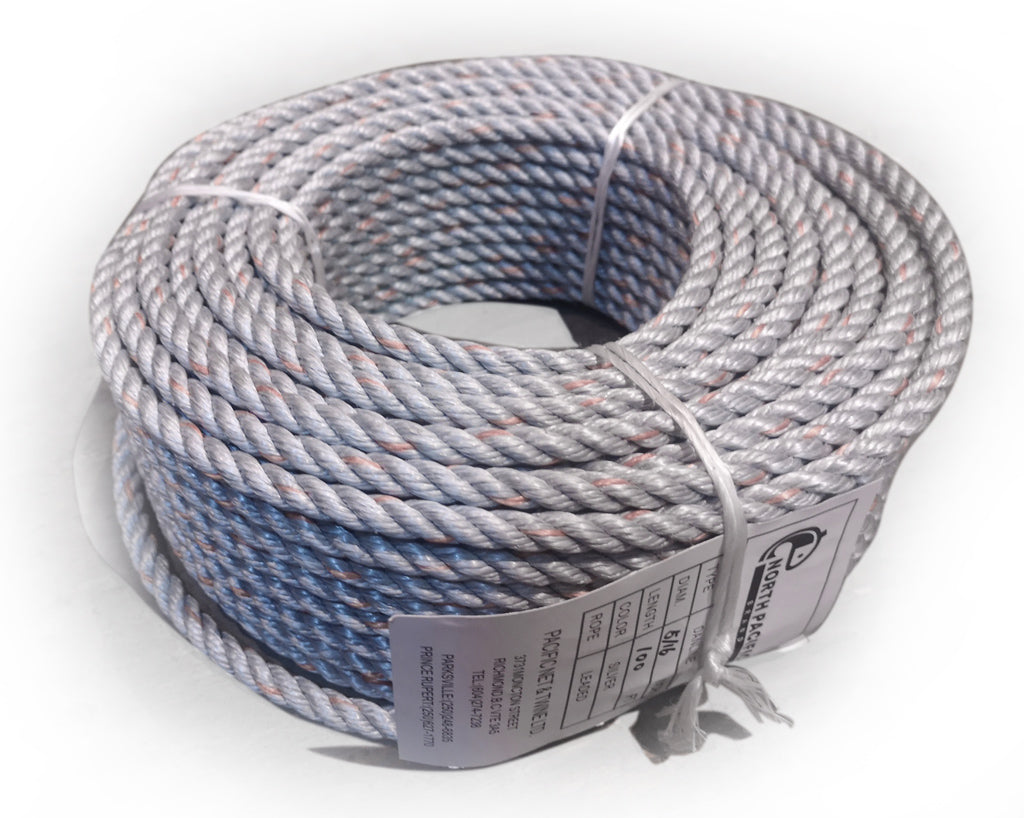 KUFA Sports 400-Foot Leaded Rope For Shrimp & Prawn Traps - 5/16 Inch Diameter Sinking Rope