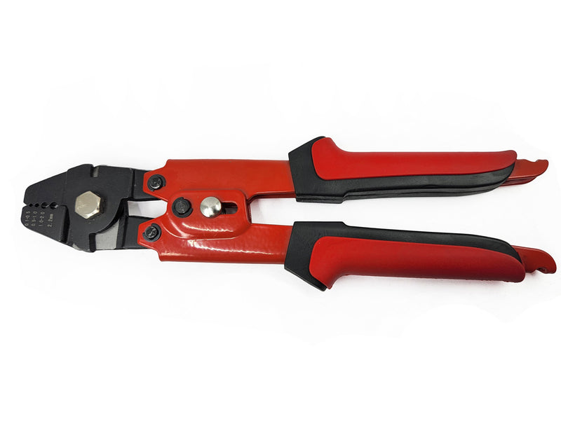 North Pacific Crimper Tool - DS1001 Red Handle