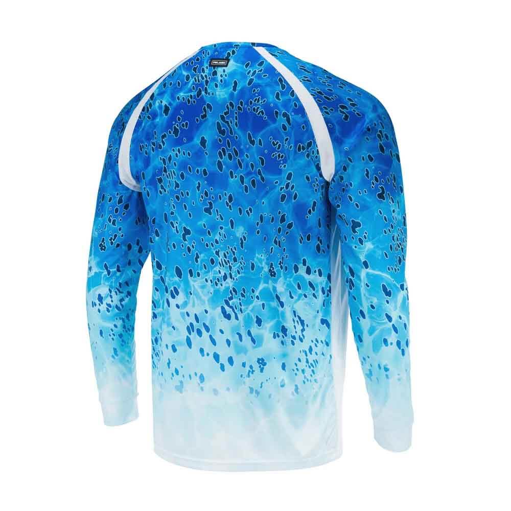 Pelagic Vaportek Dorado Blue Shirt
