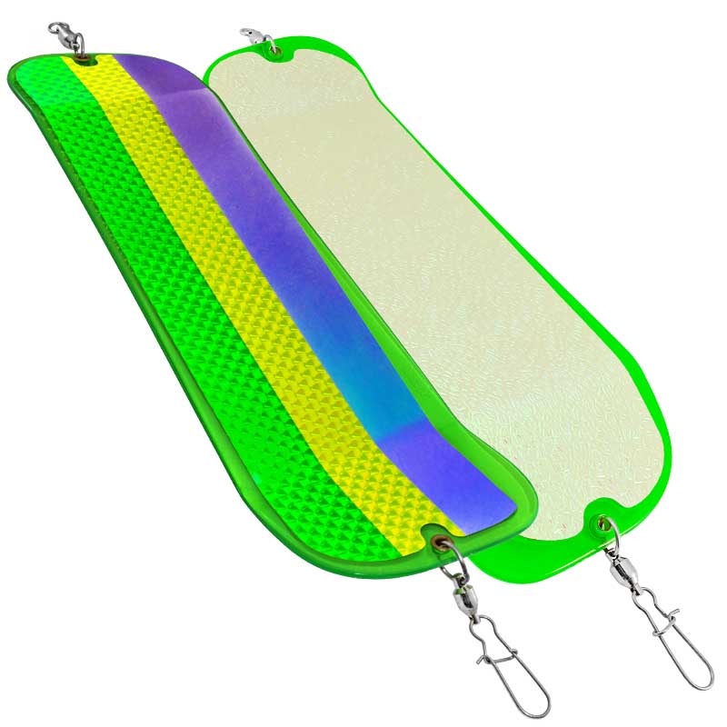 Gibbs Delta Highliner Flashers - Guide Series - Lemon Lime