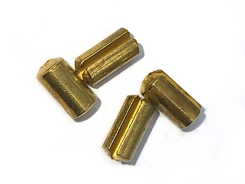WESKING BRASS BEAD SLOTTED 1MM