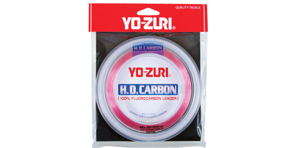 Yozuri H.D. Carbon 100% Pink Fluorocarbon Leader
