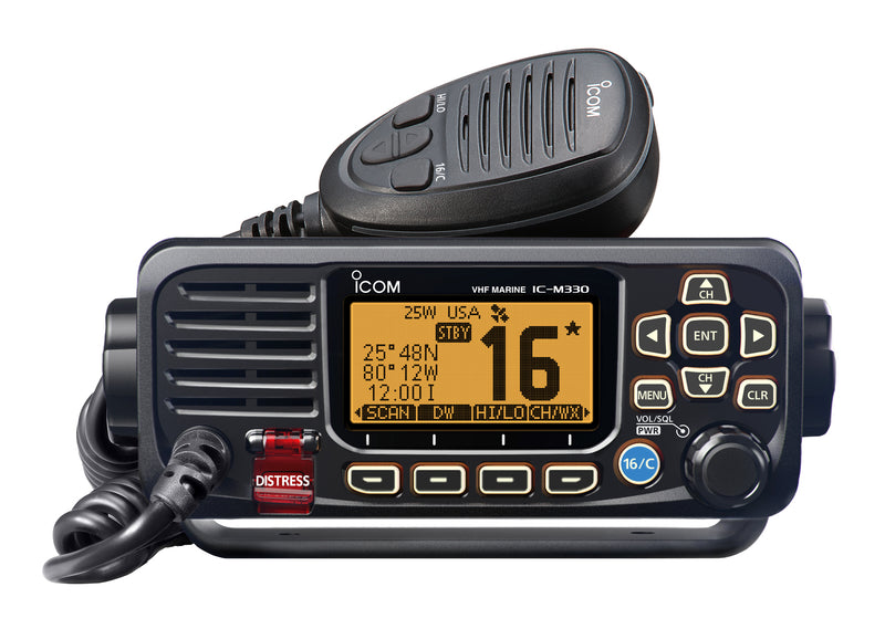 ICOM M330 VHF RADIO BLACK