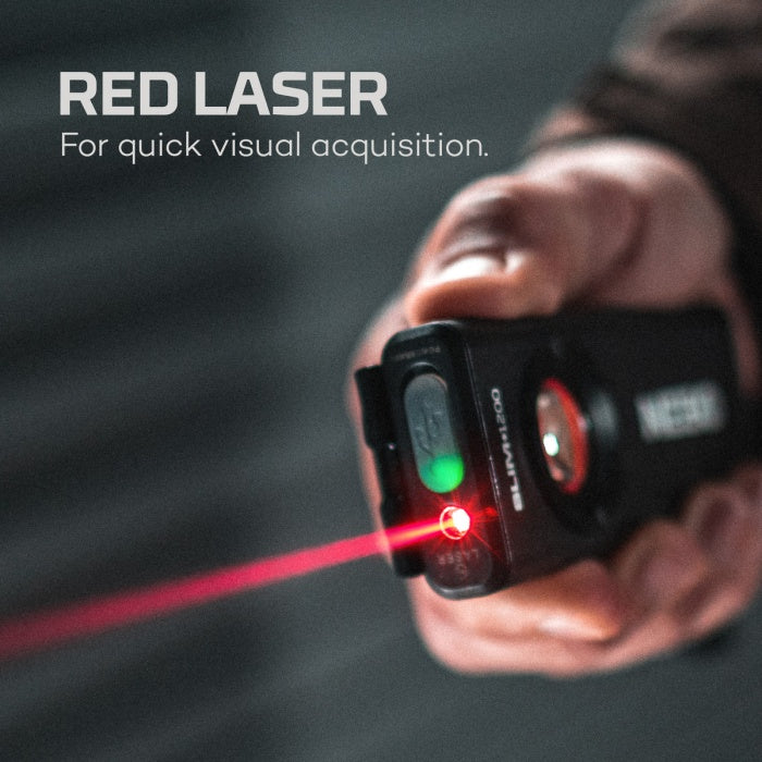 Nebo Slim+ 1200echargeable Pocket Light with Laser Pointer