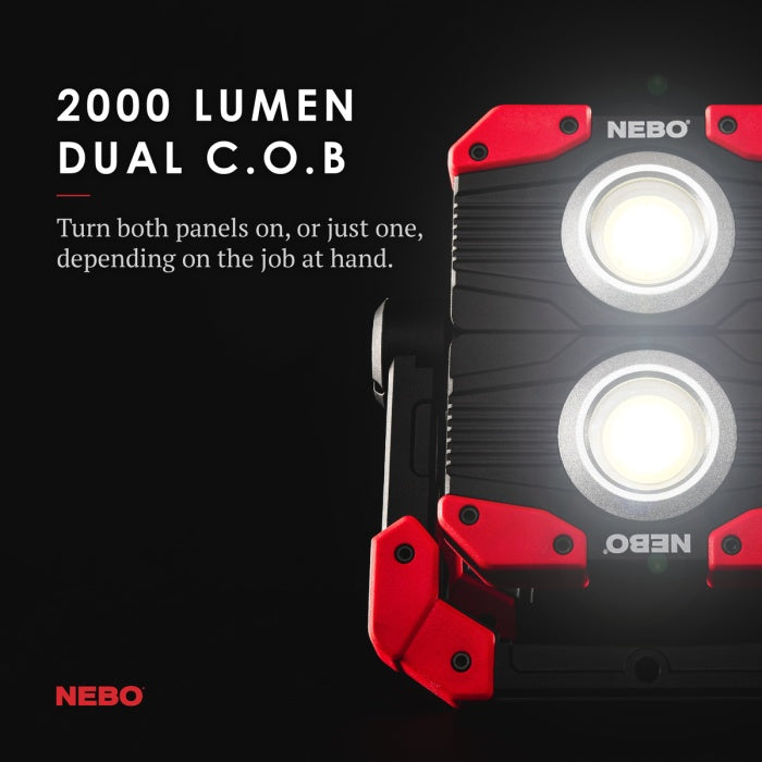 Nebo Omni 2K Rechargeable Work Light