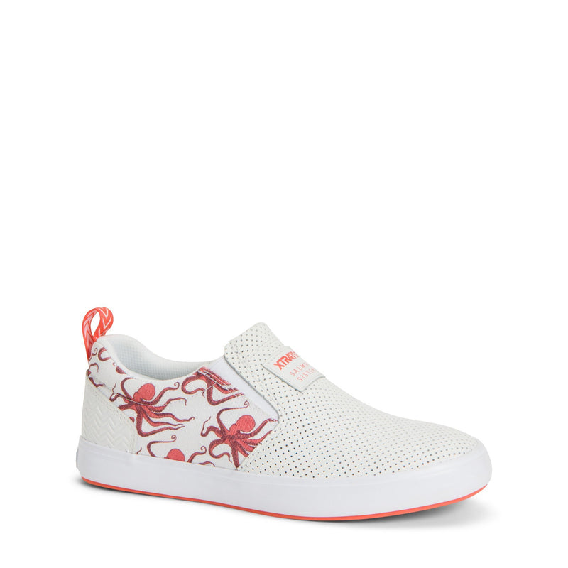 XtraTuf Women's Salmon Sisters Sharkbyte Leather Slip-On