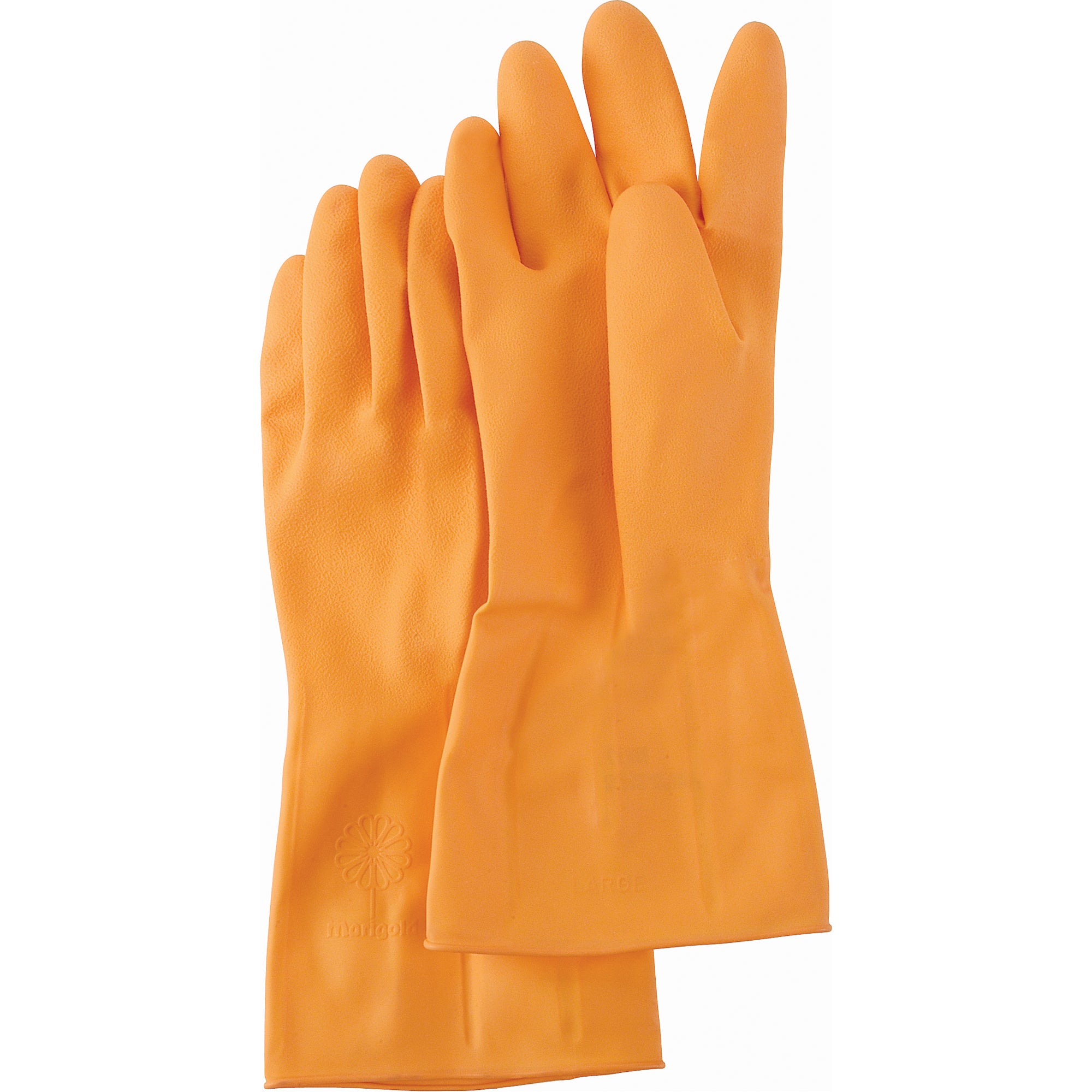 Marigold Regular Latex Gloves 450 Orange