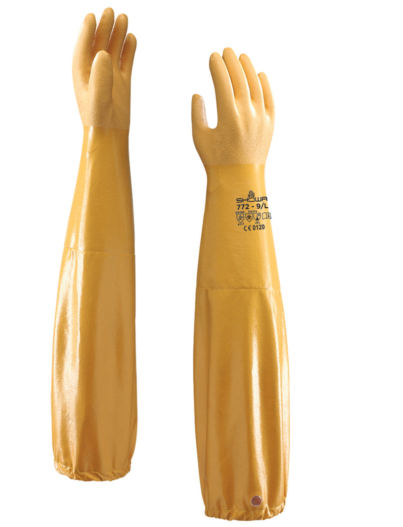 Showa 772 Nitrile Shoulder Length Glove